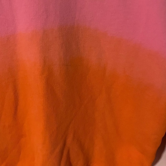 Splits59 Tilda Crewneck Sweatshirt in Nectarine/Pink Dip Dye - Picture 9 of 13